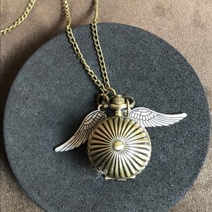Angel Wing Harmony ball necklace